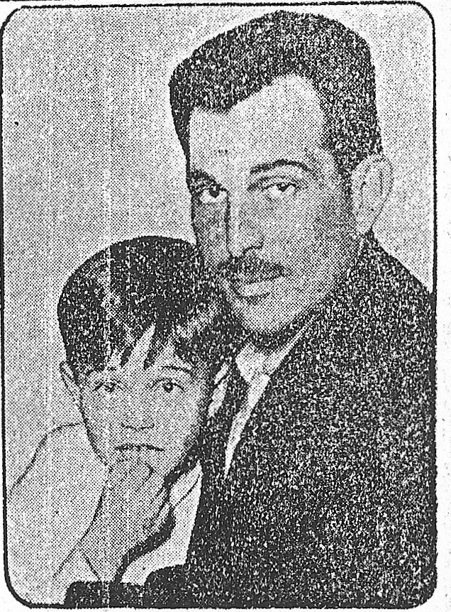 BADARACO_Horacio (con su hijo Ariel, en Crítica 3_9_1946
