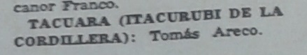 ARECO, Tomás 2