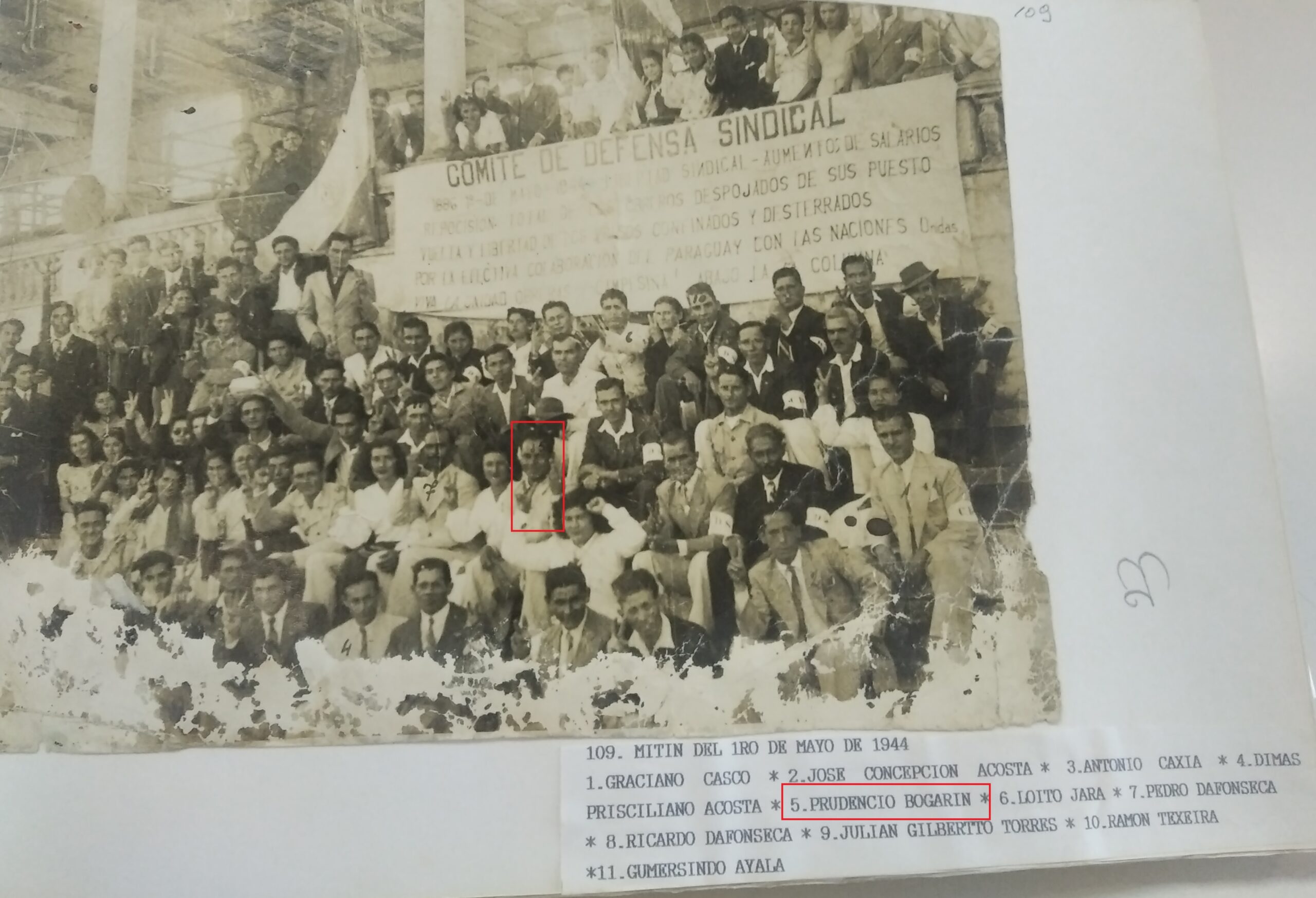 BOGARÍN, Prudencio 1