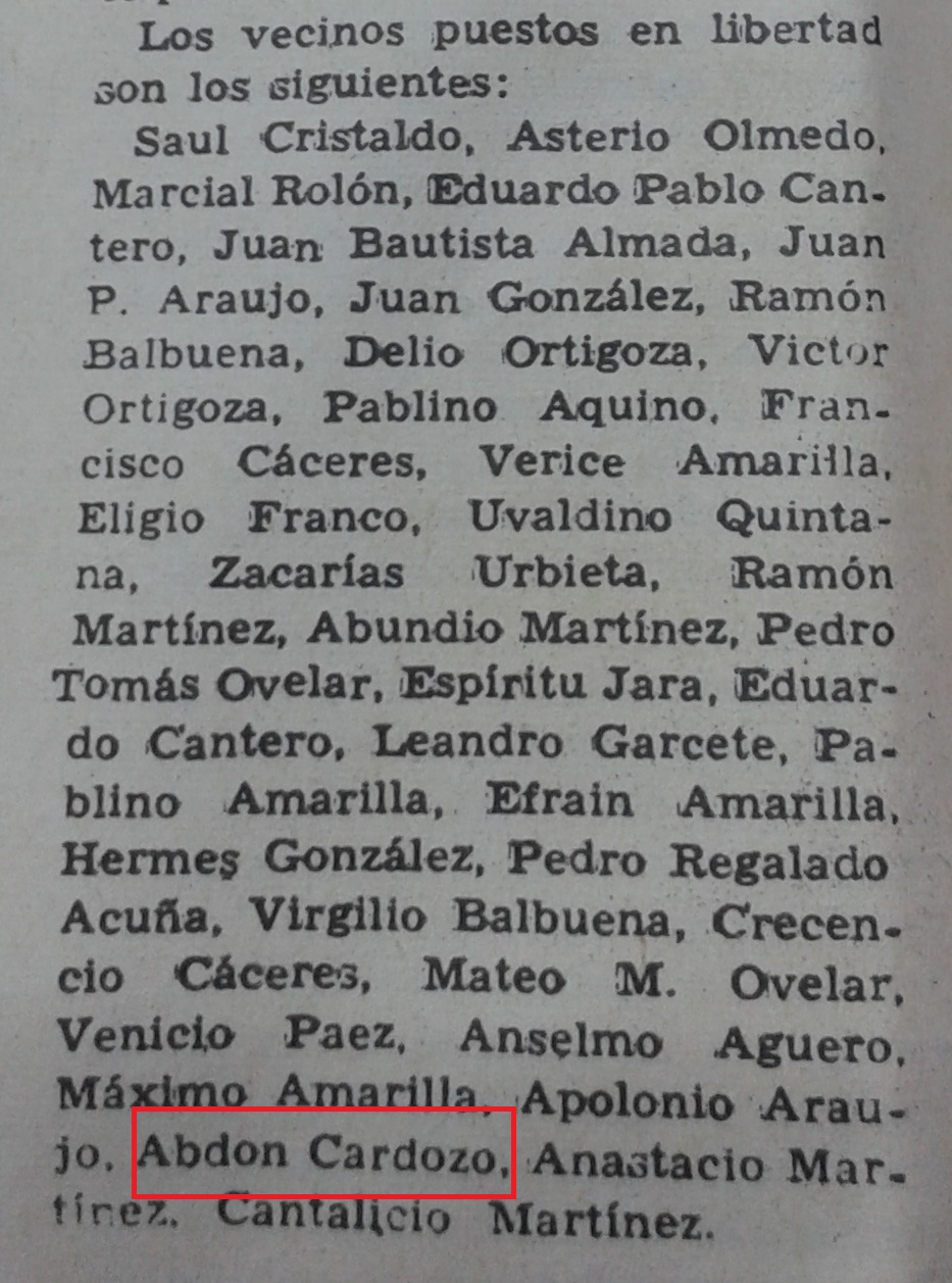 CARDOZO, Abdón 3