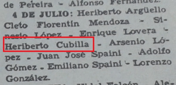 CUBILLA, Heriberto 2