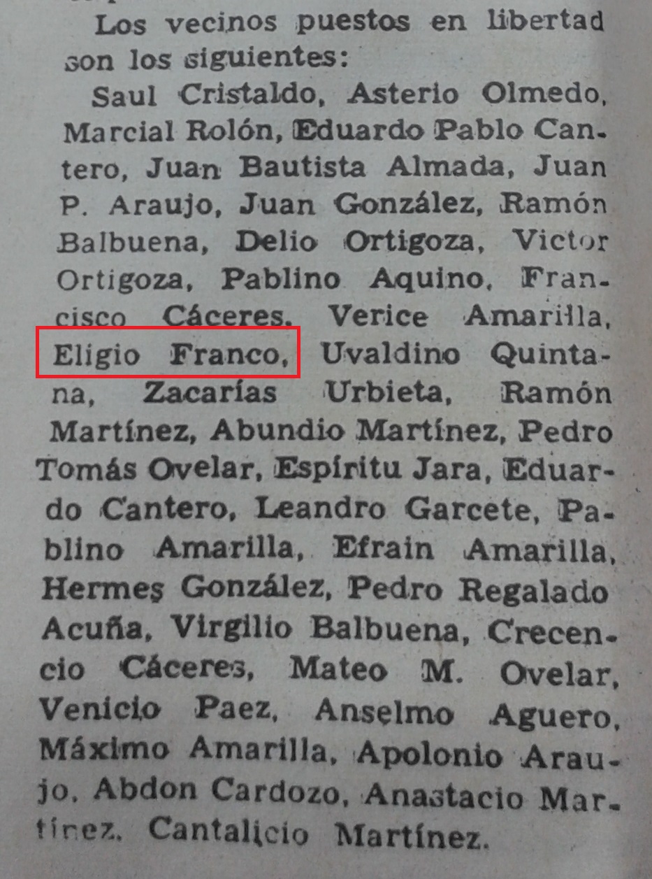 FRANCO, Eligio 2