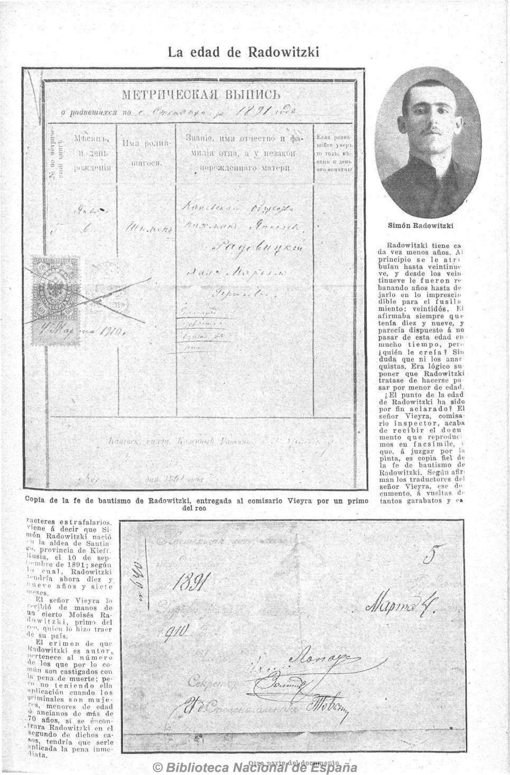 RADOWITZKY, Simón 2